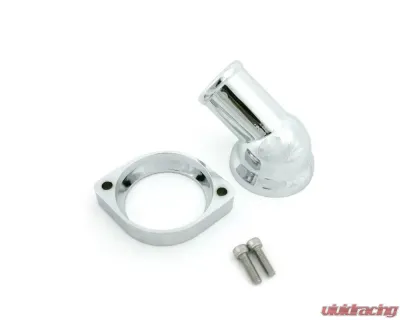 Top Street Performance Chrome Aluminum 45? Swivel Water Neck GM LS - HC8937C
