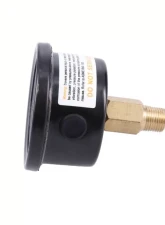 Top Street Performance 0-100 PSI Liquid-Filled Fuel Pressure Gauge Black                                     - JM1018BK - Image 2