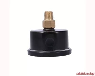 Top Street Performance 0-100 PSI Liquid-Filled Fuel Pressure Gauge Black - JM1018BK