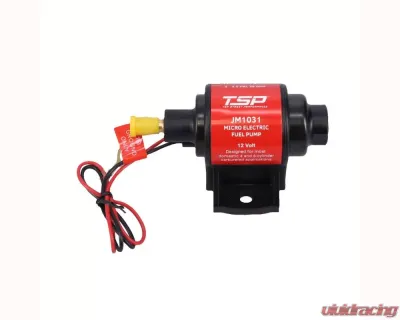 Top Street Performance Micro Electric 28 gph Gasoline Fuel Pump w/ Filter - JM1031