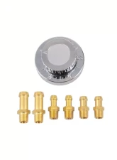 Top Street Performance Adjustable Fuel Pressure Regulator Chrome                                     - JM1060C - Image 3
