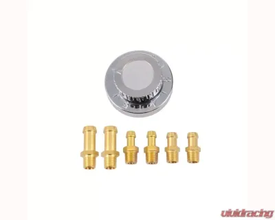 Top Street Performance Adjustable Fuel Pressure Regulator Chrome - JM1060C
