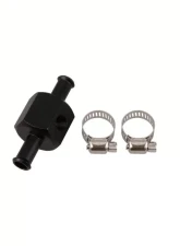 Top Street Performance Fuel Pressure Gauge Adapter Black                                     - JM1061BK - Image 2