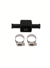 Top Street Performance Fuel Pressure Gauge Adapter Black                                     - JM1061BK - Image 2