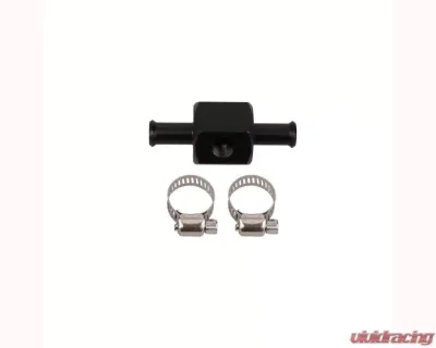 Top Street Performance Fuel Pressure Gauge Adapter Black - JM1061BK