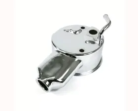 Top Street Performance Power Steering Pump Reservoir Chrome GM Saginaw P Series Banjo Style