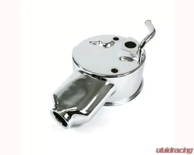 Top Street Performance Power Steering Pump Reservoir Chrome GM Saginaw P Series Banjo Style - JM2004C