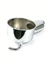 Top Street Performance Power Steering Pump Reservoir Chrome GM Saginaw P Series Banjo Style                                     - JM2004C - Image 3