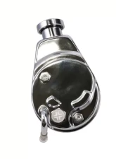 Top Street Performance Power Steering Pump Chrome GM 1955-1976 GM Saginaw P Series                                     - JM2005C - Image 2