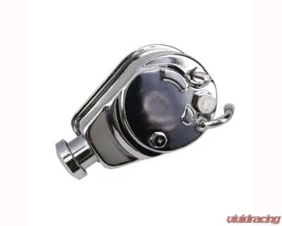 Top Street Performance Power Steering Pump Chrome GM 1955-1976 GM Saginaw P Series - JM2005C