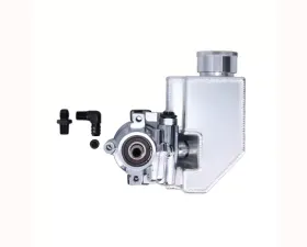 Top Street Performance Power Steering Pump w/ Integral 18 Oz Fabricated Aluminum Reservoir GM Type II