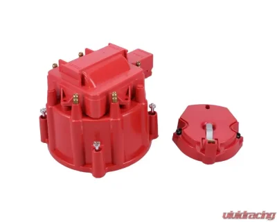 Top Street Performance Odd Fire 6-Cylinder HEI Cap & Rotor Kit Red Buick - JM6949R