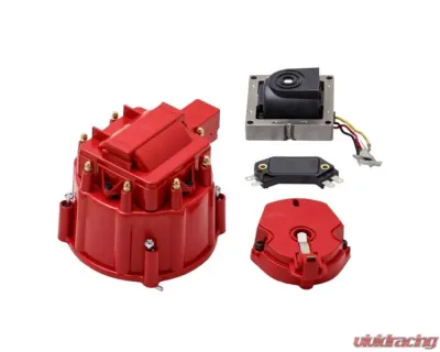 Top Street Performance 8-Cylinder HEI Distributor Tune-Up Kit Red - JM6992R-KT