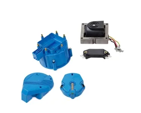 Top Street Performance 6-Cylinder HEI Distributor Super Cap Tune-Up Kit Blue