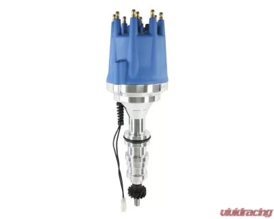 Top Street Performance Pro Billet Distributor Blue Ford FE V8 Pro Series - JM7608BL