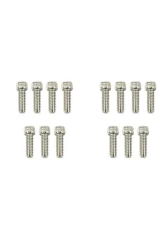Top Street Performance Short Bolt Fabricated Aluminum Valve Covers w/ Breather Holes Chevrolet Big Block                                     - JM8092-8BK - Image 2