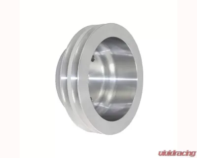Top Street Performance Double-Groove Aluminum Long Water Pump Crankshaft Pulley Chevrolet Small Block V8 Gen. I - SP8857