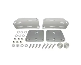 Top Street Performance LS to Fox Body Mustang Adapter Plates Natural