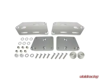 Top Street Performance LS to Fox Body Mustang Adapter Plates Natural - 81150