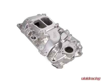 Top Street Performance Aluminum Intake Manifold Dual Plane Polished Chevy BB - 83025