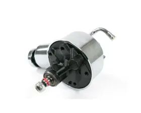 Top Street Performance GM Saginaw P Series Banjo Style Power Steering Pump Keyway Style Black
