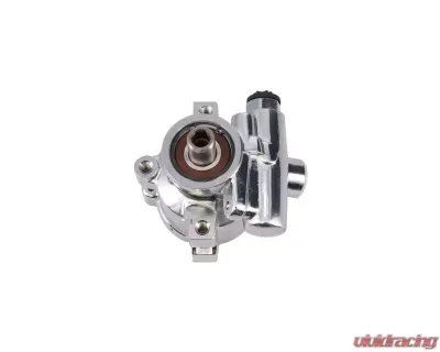 Top Street Performance GM Type II Power Steering Pump Uses Integral Reservoir Chrome - JM2021-2C