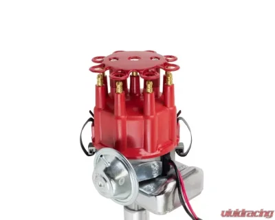 Top Street Performance Ready to Run Distributor Red Female Cap Pontiac SB/BB - JM6704FR