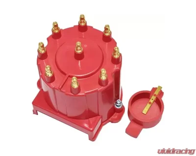 Top Street Performance Distributor Cap and Rotor Kit 8 Cylinder Red Ford EFI - JM6977R