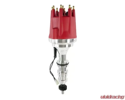 Top Street Performance Pro Series Pro Billet Distributor Red Ford FE V8 - JM7608R