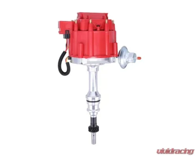 Top Street Performance Pro Series Ready to Run Distributor Red Female Cap Ford 351 Windsor 5.8 EFI to Carburetor - JM7710-5R