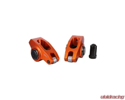Top Street Performance Chevy Small Block 6061-T6 Aluminum 1.5 Ratio 7/16" Roller Rocker Arms - 62157