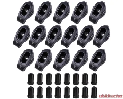 Top Street Performance Chevy Small Block Pro Series 2024 Aluminum 1.6 Ratio 3/8" Needle Bearing Roller Rocker Arms - 72163