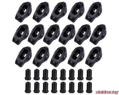 Top Street Performance Chevy Small Block Pro Series 2024 Aluminum 1.6 Ratio 7/16" Needle Bearing Roller Rocker Arms - 72167