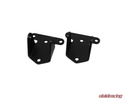 Top Street Performance Chevrolet V8 3/16" Thick Black Solid Steel Engine Mounts - 81106BK