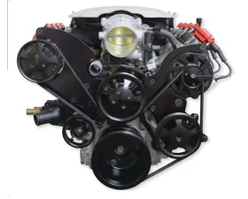 Top Street Performance Black LT Serpentine Front Drive System