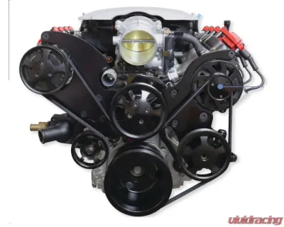 Top Street Performance Black LT Serpentine Front Drive System - 81500BK