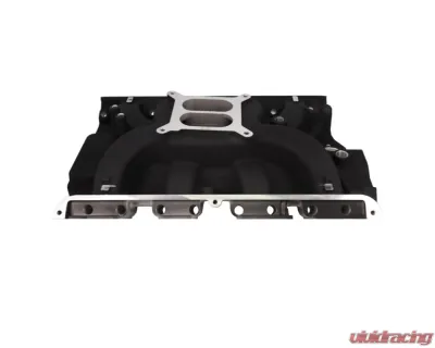 Top Street Performance Ford Big Block FE Carbureted Black Aluminum Dual Plane Intake Manifold - 84008BK