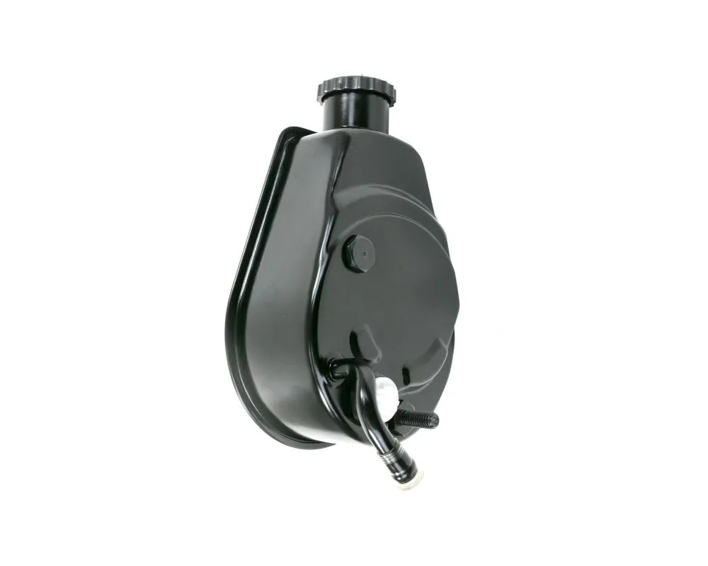 Top Street Performance Black GM Saginaw P Series Power Steering Pump Steel Can - JM2001BK