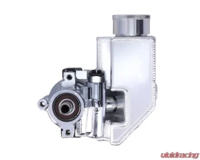 Top Street Performance GM Type II Chrome Power Steering Pump with Integral 14 oz Fabricated Aluminum Reservoir - JM2022C