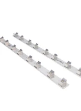 Top Street Performance Pro Series Billet Aluminum OE Style Rocker Arm Mounting Stands Natural Finish Chevy Small Block V8 Gen. III LS1                                     - 60804 - Image 2