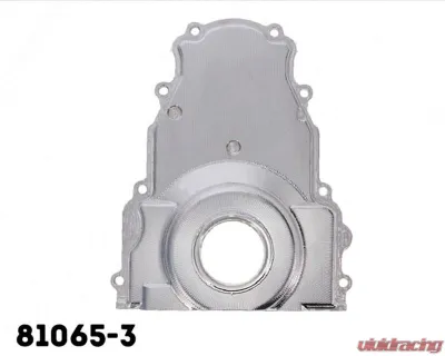 Top Street Performance Natural V Series LS Aluminum Timing Cover - 81065-3