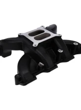 Top Street Performance Carbureted Dual Plane Aluminum Intake Manifold Black Chevrolet Small Block V8 Gen. IV (LS Based) 2007-2017                                     - 81129BK - Image 3