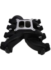 Top Street Performance Carbureted Dual Plane Aluminum Intake Manifold Black Chevrolet Small Block V8 Gen. IV (LS Based) 2007-2017                                     - 81129BK - Image 2