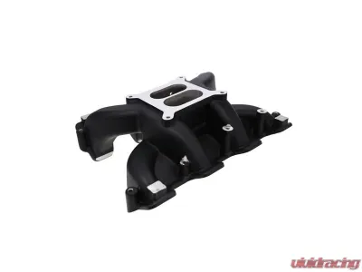 Top Street Performance Carbureted Dual Plane Aluminum Intake Manifold Black Chevrolet Small Block V8 Gen. III LS Based 1997-2005 - 81130BK