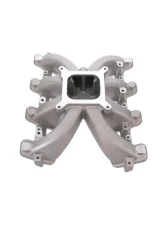 Top Street Performance Carbureted Single Plane Aluminum Intake Manifold Satin Chevrolet Small Block V8 Gen. III 1997-2005                                     - 81132 - Image 2