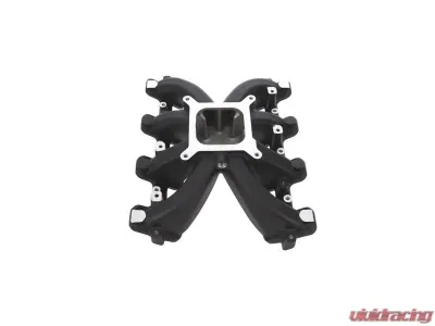 Top Street Performance Carbureted Single Plane Aluminum Intake Manifold Black Chevrolet Small Block V8 Gen. III 1997-2005 - 81132BK