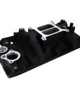 Top Street Performance Dual Plane Aluminum Intake Manifold Black AMC 304-401 V8 Engines 1970-1991                                     - 82131BK - Image 3