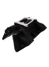 Top Street Performance Dual Plane Aluminum Intake Manifold Black Chrysler  Mopar Big Block 361/383 /400 V8                                     - 87186BK - Image 2