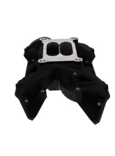 Top Street Performance Dual Plane Aluminum Intake Manifold Black Chrysler  Mopar Big Block 361/383 /400 V8                                     - 87186BK - Image 2