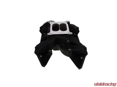 Top Street Performance Dual Plane Aluminum Intake Manifold Black Chrysler  Mopar Big Block 361/383 /400 V8 - 87186BK